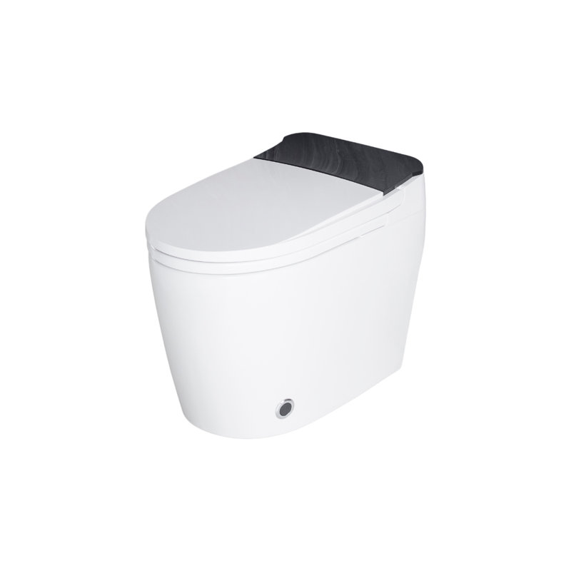 Toilette intelligente une pièce Ariah en blanc