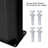 Solar Powered Portable Plastic / Acrylic Free Standing Outdoor Shower and Footwash Spout