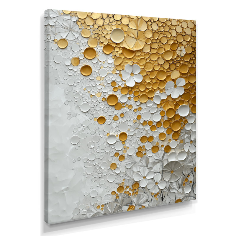 Steeves - Art mural abstrait, salon, H 32 po x l 16 po, Toile tendue, Does Not Apply