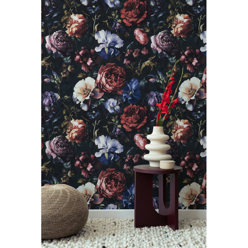 Papier peint floral Moody Garden