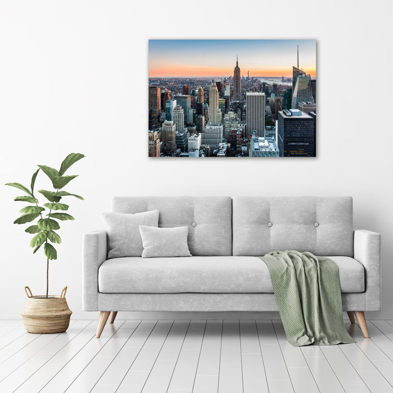 New York - Wrapped Canvas Print