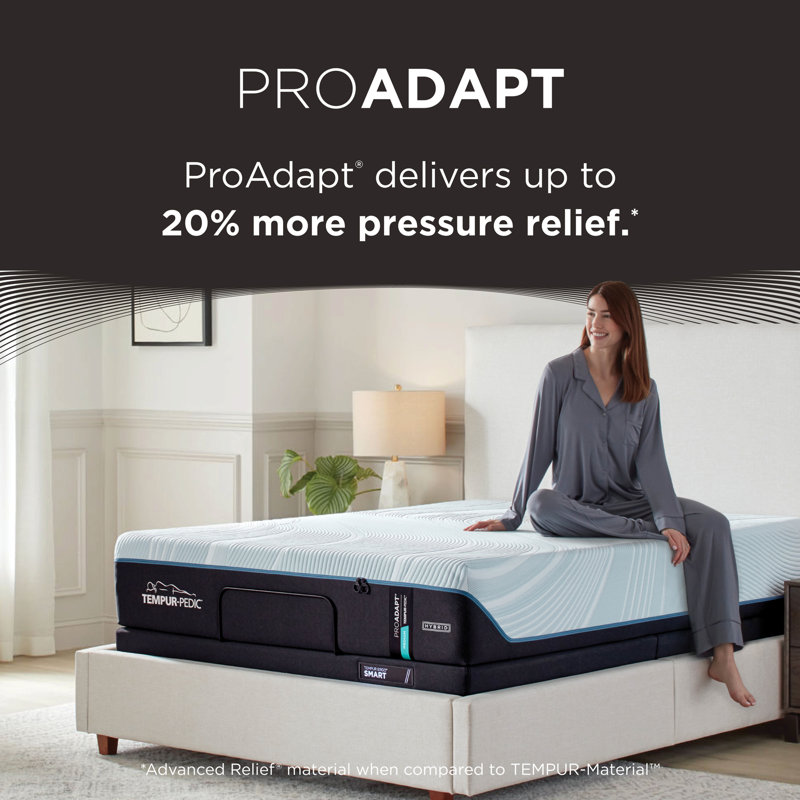 TEMPUR-ProAdapt® Medium Hybrid 12" Mattress, Queen