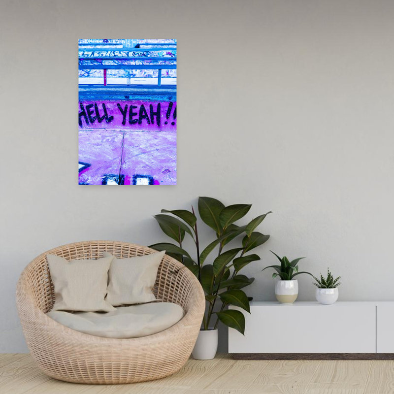 Art contemporain, art contemporain abstrait, H 24 po x l 16 po
