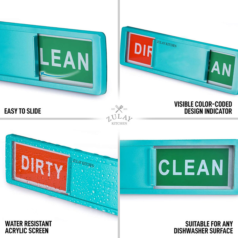 Enseigne magnétique Zulay Kitchen, Bleu clair
