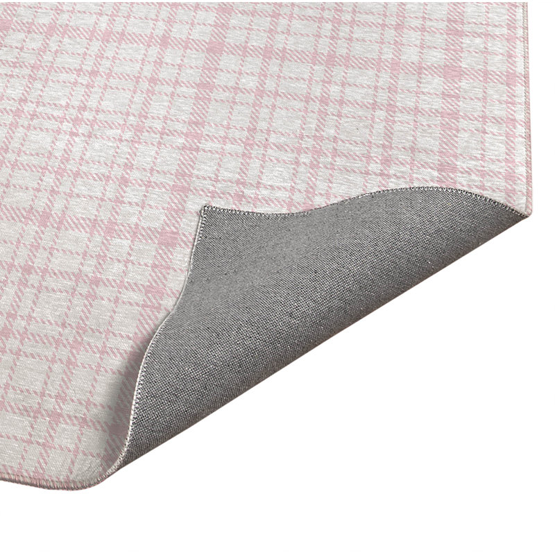 Liz Plaid Non-Slip Outdoor Rug, Rectangle 3' x 5'