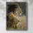 Lions in Morning Sun Framed Print - Solid Wood
