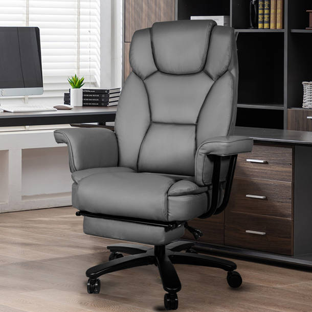 The Twillery Co.® Alday Executive Chair with Headrest & Reviews | Wayfair