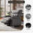 37.4" Wide Oversized Recliner Chair, PU Leather Manual Recliner with 1.5X Sponge Filling-2056711358