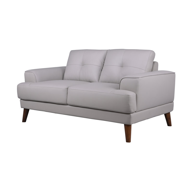 Tomson 66'' Leather Loveseat