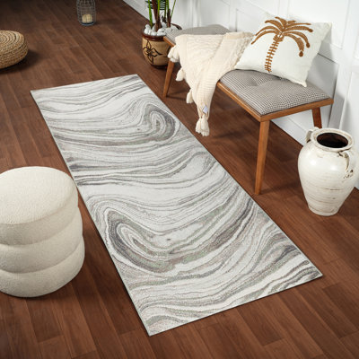 Boho Runner Cream/Grey/Brown_ROM2409