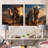 Majestic Camel Desert Wanderer I - Camel Canvas Prints Set Of 2-1940341723-1940341700