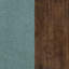 Lit turquoise avec tissu texturé, se replie facilement à plat, confortable pour les invités, biscuit rembourré d'une largeur de 34 pouces avec dossier et ressort sinueux, lit d'appoint convertible de 33 po de hauteur