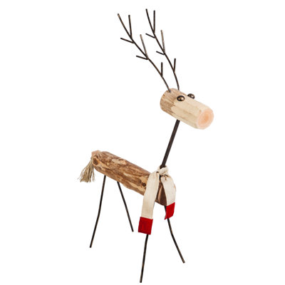 Figurine de pelouse renne