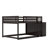 Bunk Bed With 4 Drawers And 3 Shelves-131869814