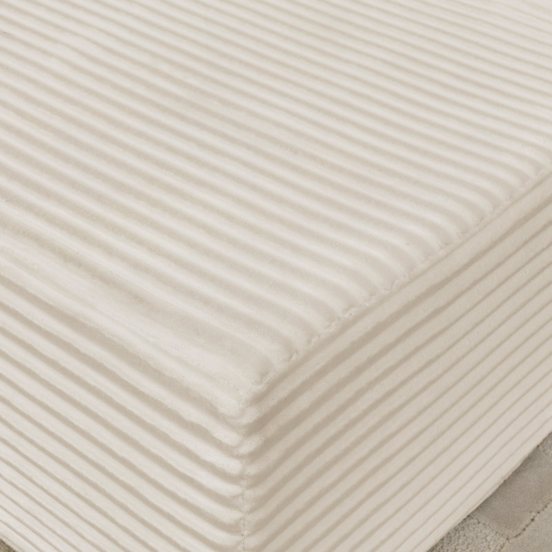 Canapé compressé sans assemblage requis, Beige