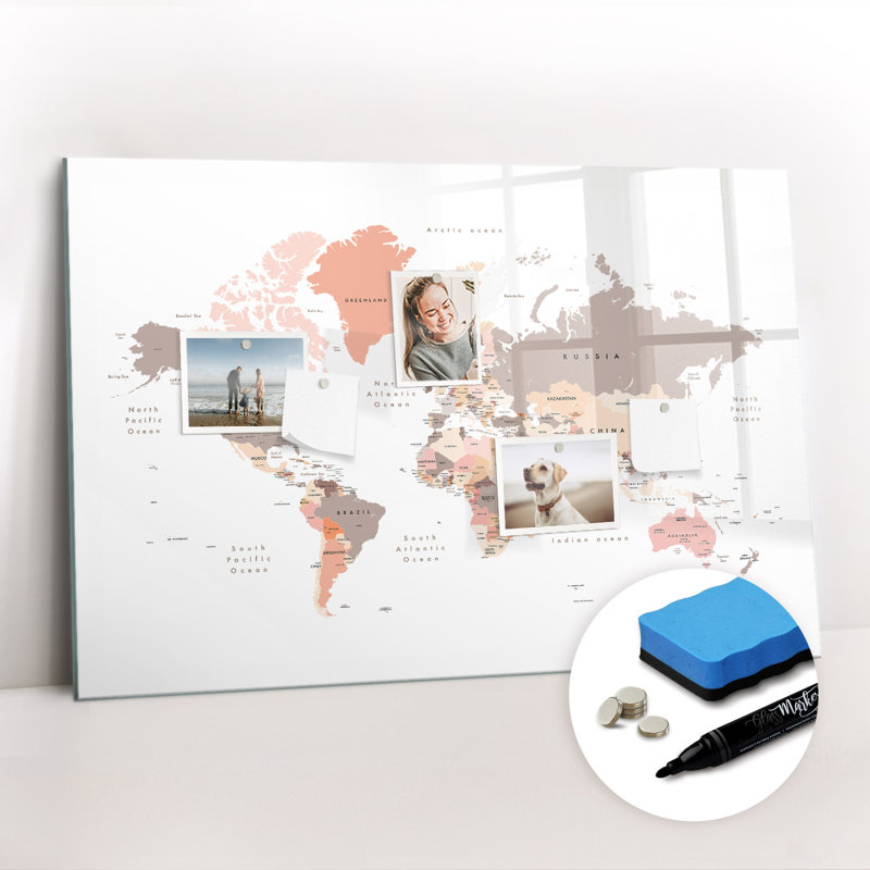 Magnetic Glass Dry Erase Board