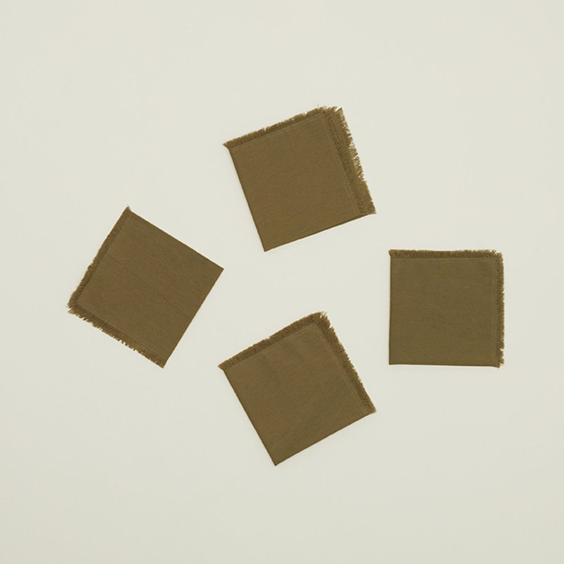 Caseville Essential Cocktail Napkin, Olive