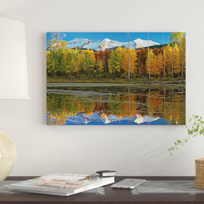 " Full Moon, East Beck Mountain, Aspen Forests, Colorado " by Tim Fitzharris