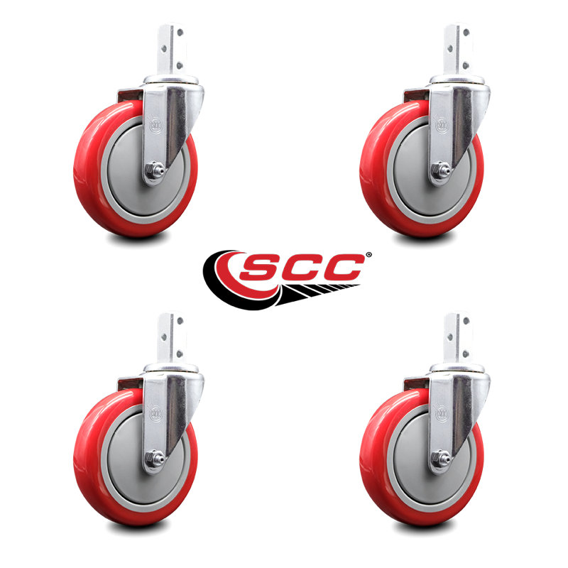 Regency 600CASTHD4P Replacement Caster Set - Service Caster Brand