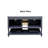 Hampton 60'' Double Bathroom Vanity with Top-441610880-441610883