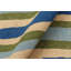 Tapis bleu / beige / vert / en laine noué à la main Andi