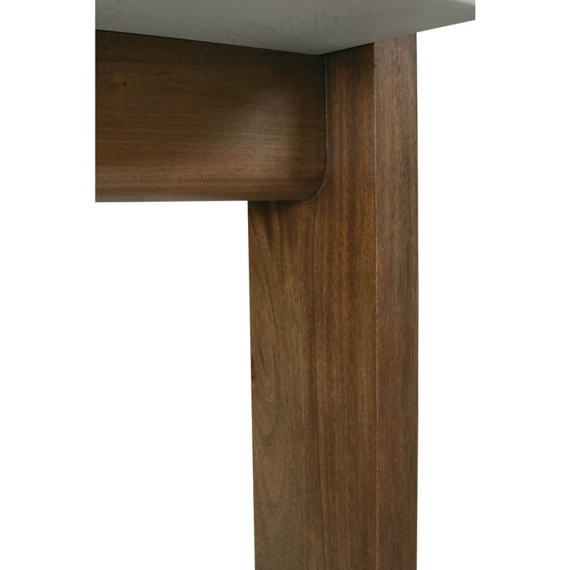 Kindred Dining Room Table, Medium Wood, Concrete