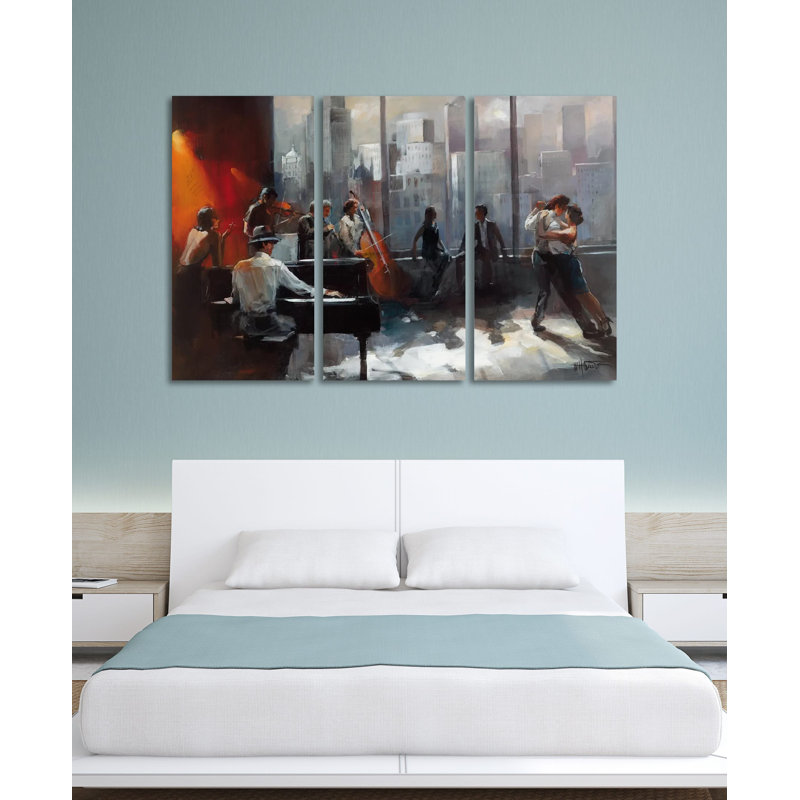 Giclée sur toile tendue avec une chambre