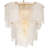 Chandelier Asinara S Clear Textured Glass