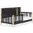 Soho Toddler Bed In Matte Black Vintage, Jpma & Greenguard Gold Certified, Crafted With Sustainable New Zealand Pinewood