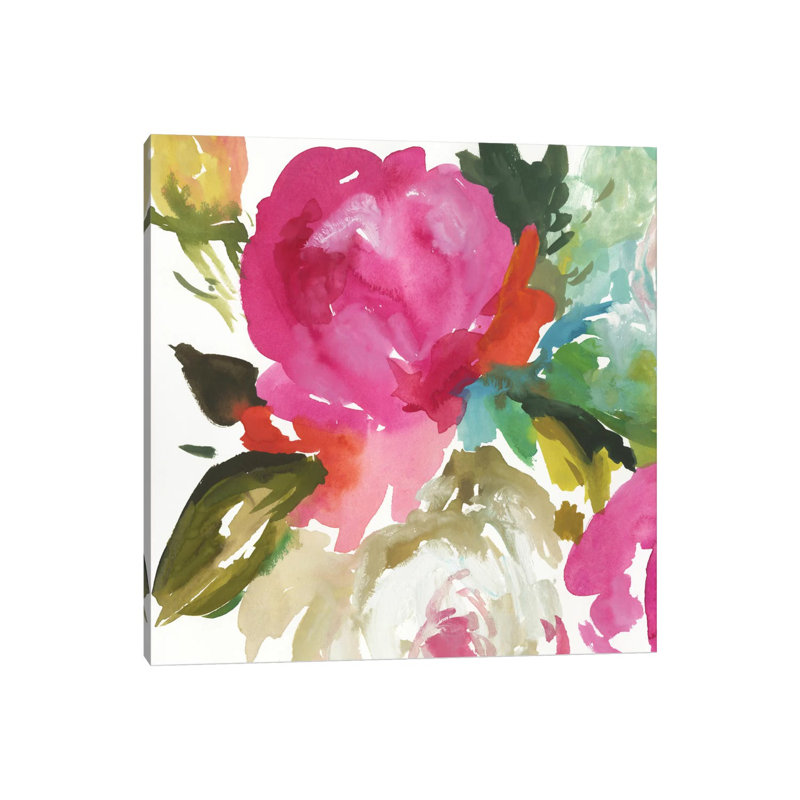 Belle II by Asia Jensen - Wrapped Canvas Painting, 30.48 cm H x 30.48 cm W