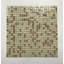 Carreau de mosaïque pour mur et plancher en verre 0,38 po x 0,38 po Petite