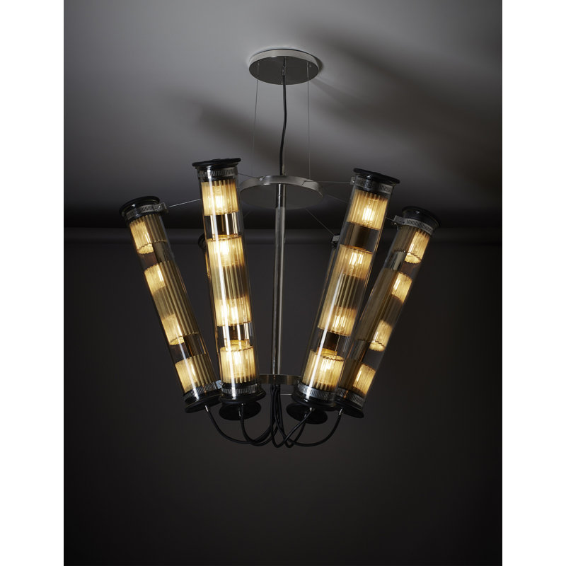 In The Tube 24 - Light Chandelier