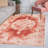 Rosalia Cottage Medallion Peach/Ivory Rug-759902954