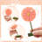 Daisy Felt Table Set - Pink & Orange
