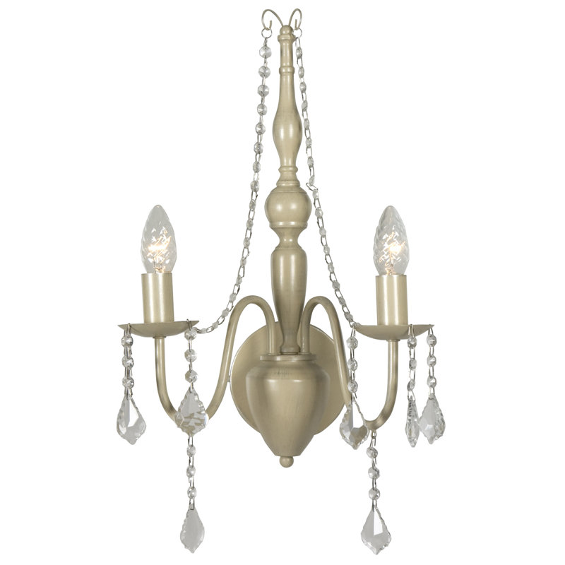 Cogburn Candle Wall Light, Ivory