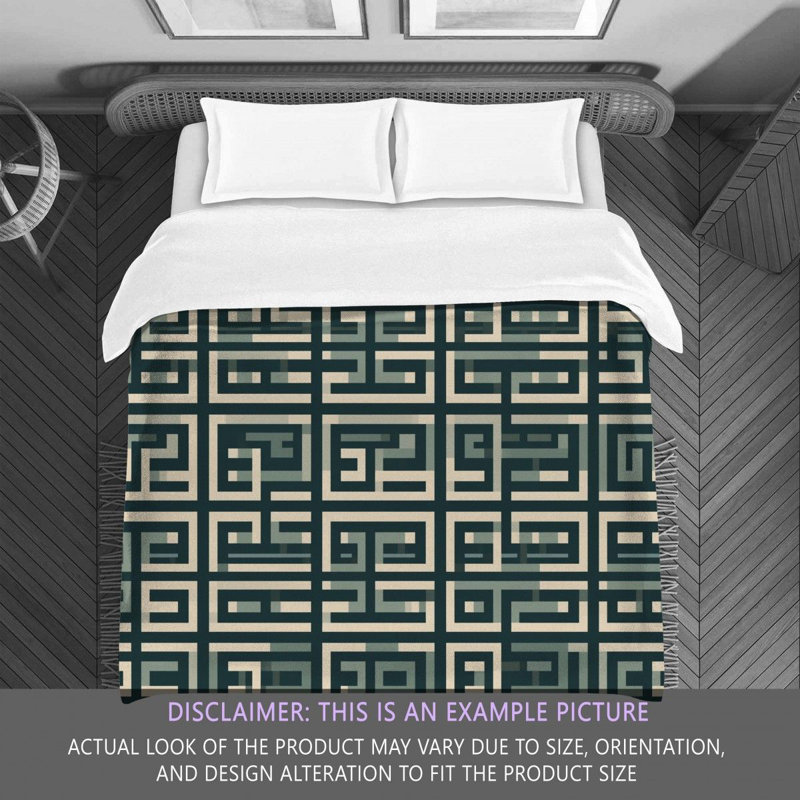 Markco Polyester Geometric Shapes Comforter, Twin Comforter