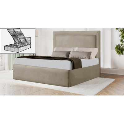 Bernardina Upholstered Ottoman Storage Bed