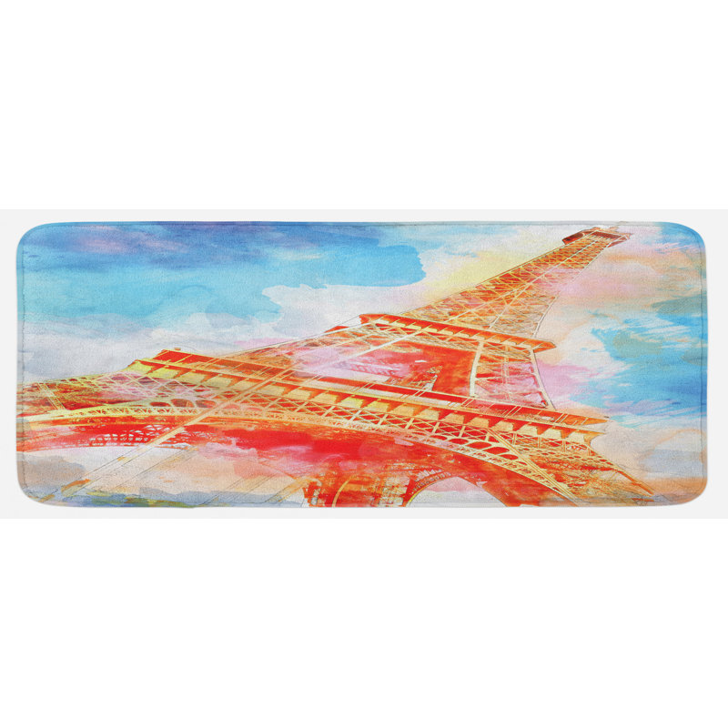 Eclectic Polyester Kitchen Mat