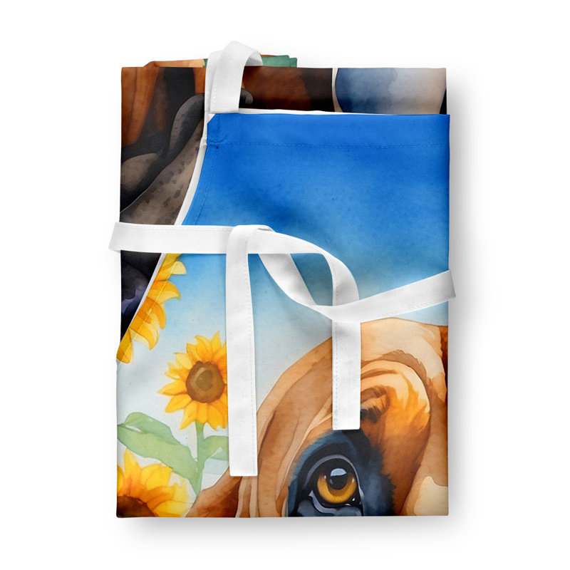 Floral Bib Apron
