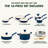 GreenPan Rio Healthy Ceramic Nonstick 16 Piece Cookware Set, Oxford Blue