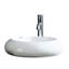 Modern Ceramic Circular Vessel Bathroom Sink
