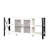 TV Stands For Living Room, Industrial TV Stand For Bedroom Furniture, Farmhouse TV Stand 80 Inch Television Stand , Modern Horizontal Wood And Metal Open Bookshelf