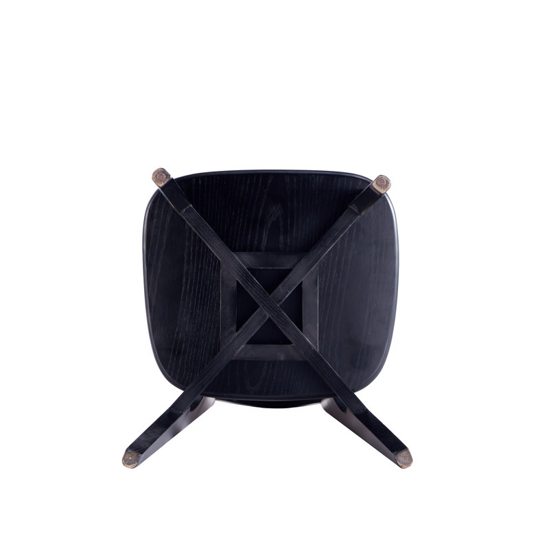 Versailles Nature Cane and Ash Wood Circular Side Chair