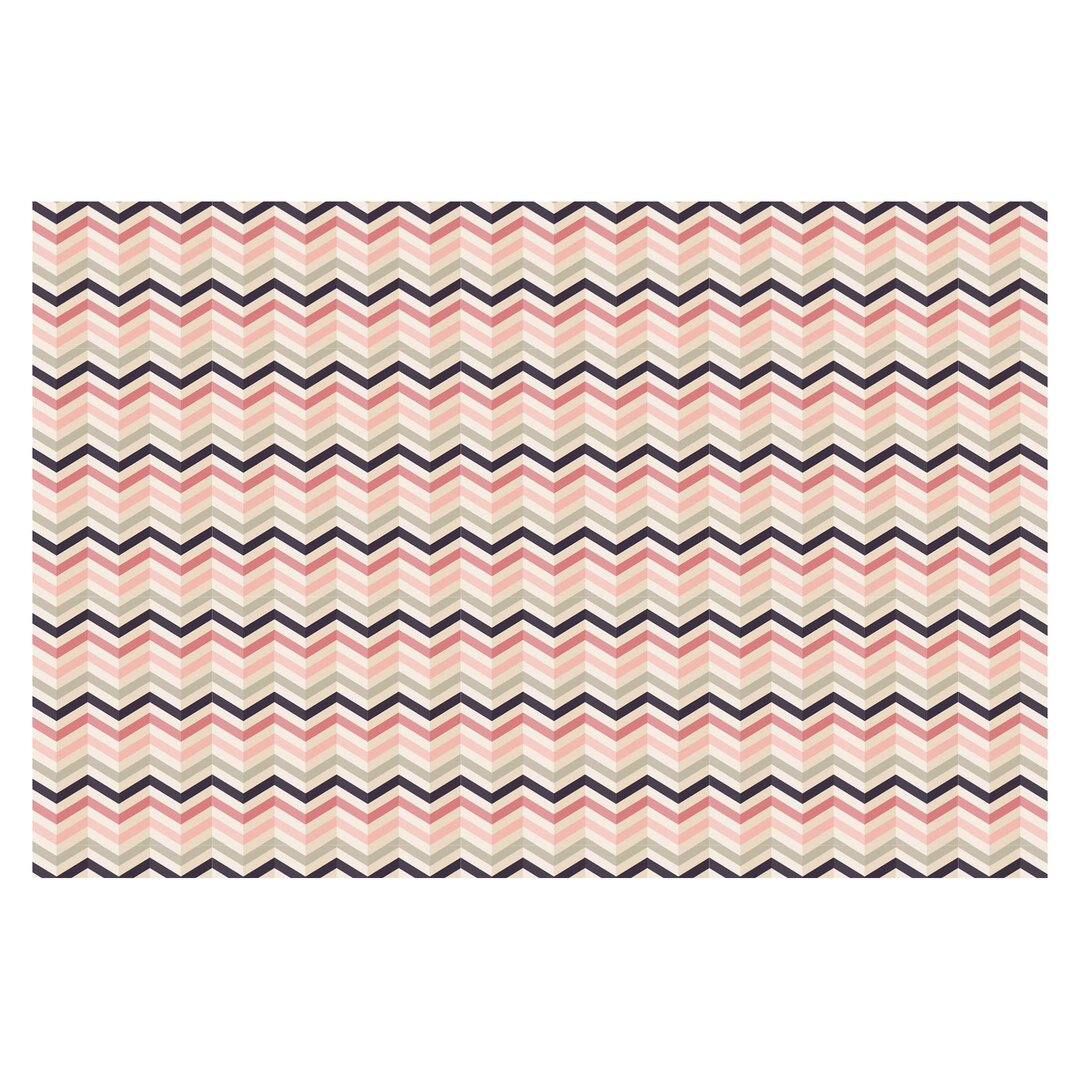 Strukturierte Tapete Powder Chevron 2,25 m x 336 cm