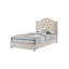 Ensemble de chambre complet, meuble de rangement rembourré, beige, 4 pièces avec NS, commode-136170703