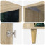  Bedside Cabinet Sonoma Oak Engineered Wood Nightstand Bedroom Furniture