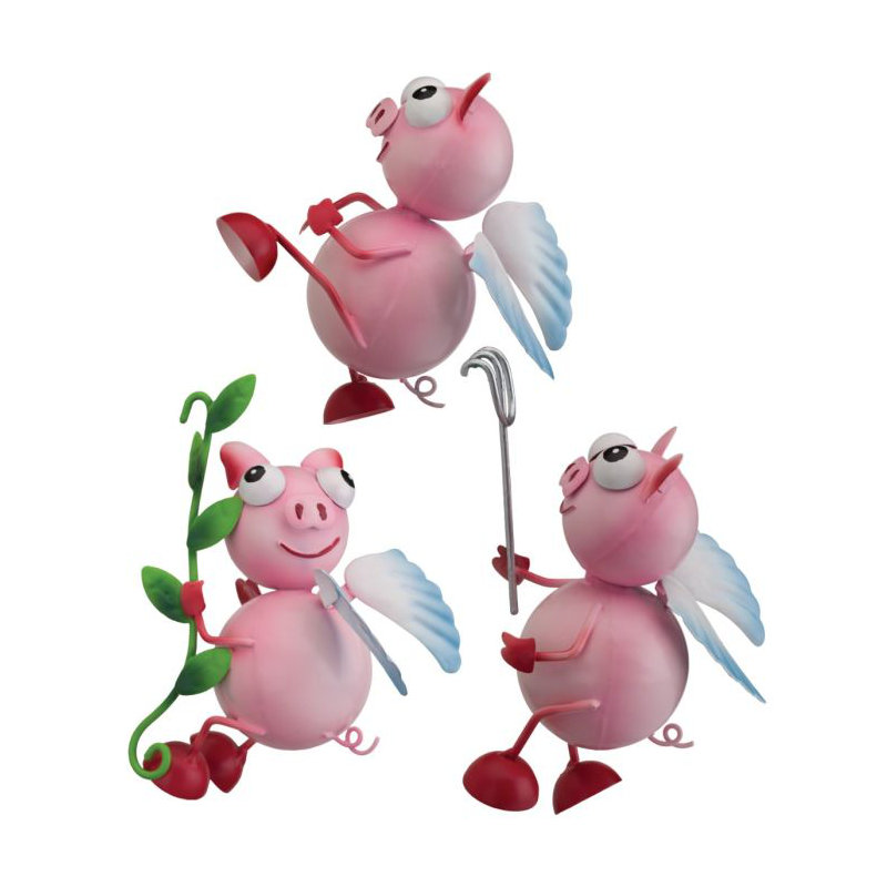 Ensemble de 3 pots à cochons