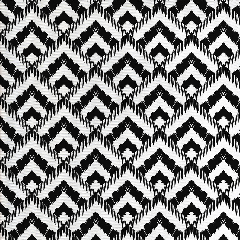 Tissu tissé à la main chevrons lines, l 36 po x L 360 po