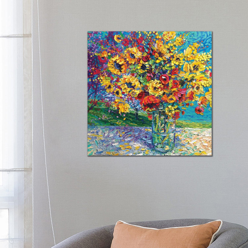 Iris Scott - Wrapped Canvas Print, 66.04 cm H x 66.04 cm W x 3.175 cm D