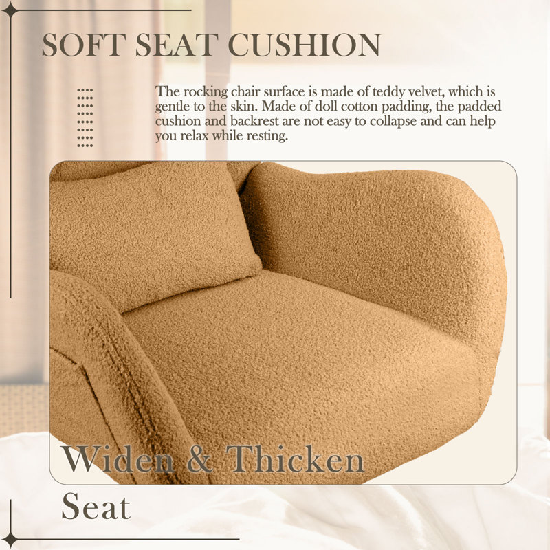 Fauteuil berçant Kahmar Teddy, Kaki